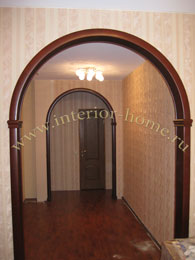 деревянные арки в квартире фото классика