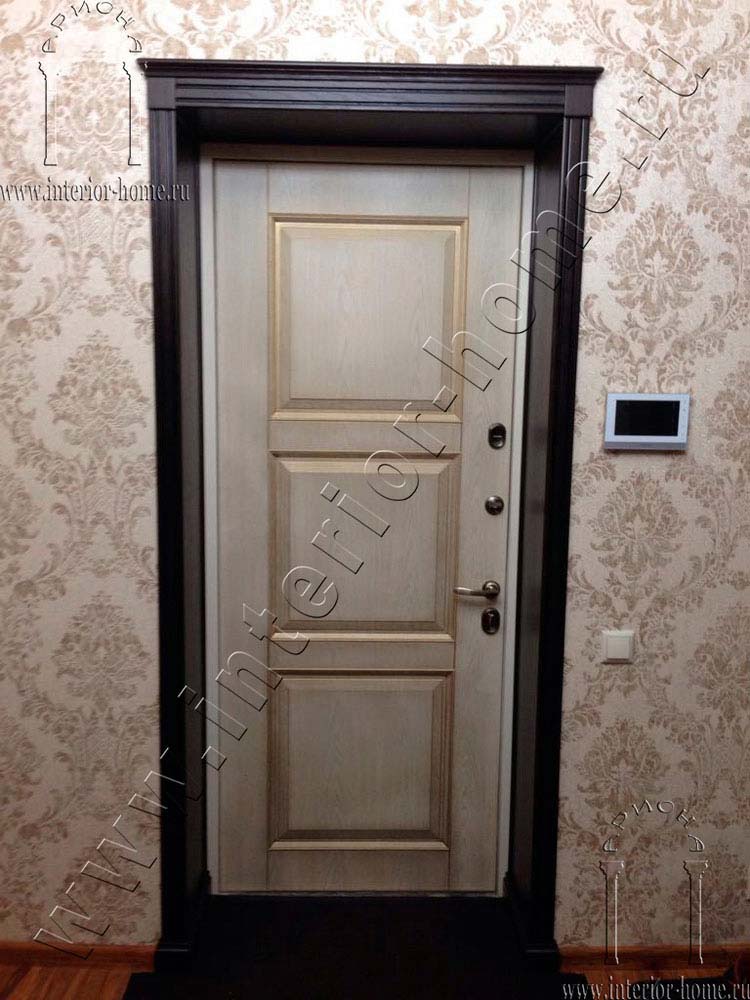 Фото арки Портал в нишу с карнизом арки для входных дверей фото