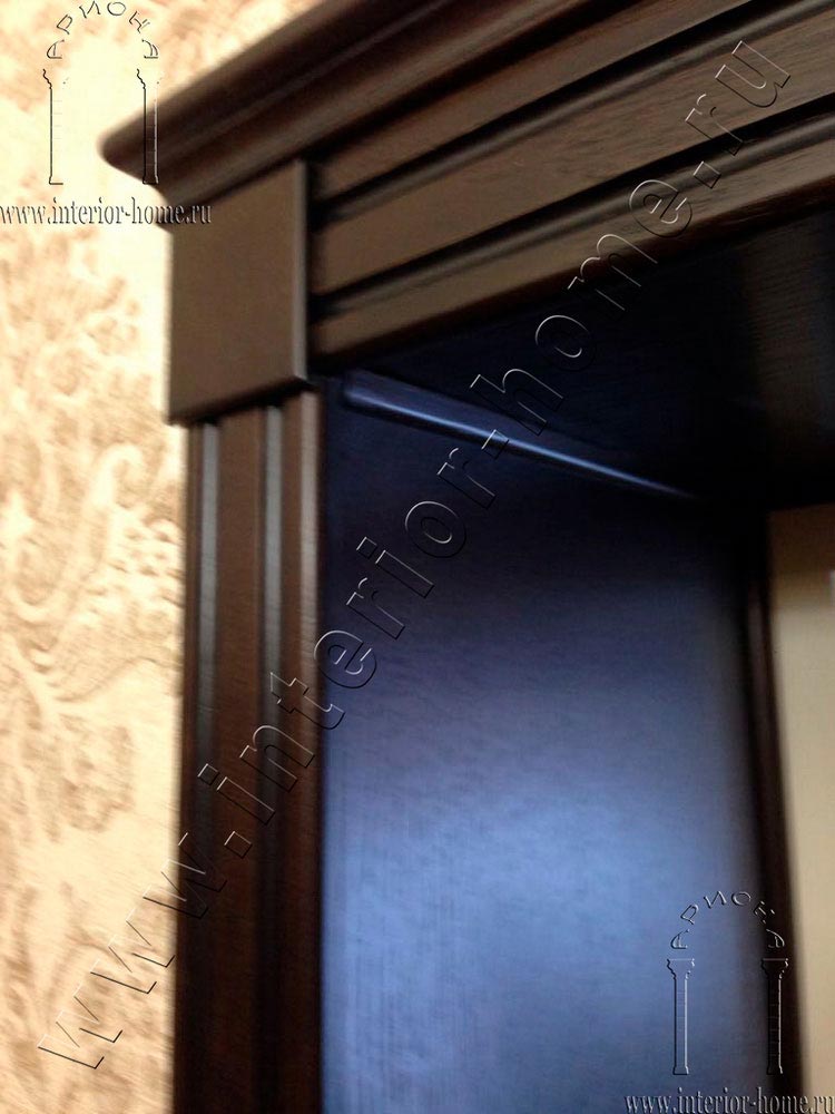 Фото арки Портал в нишу с карнизом арки для входных дверей фото